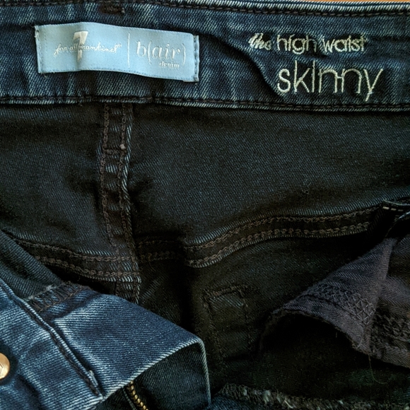 7 For All Mankind The High Waist Skinny Jean 27 - Picture 5 of 11
